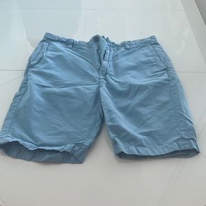 John Varvatos Light Blue Dress Shorts